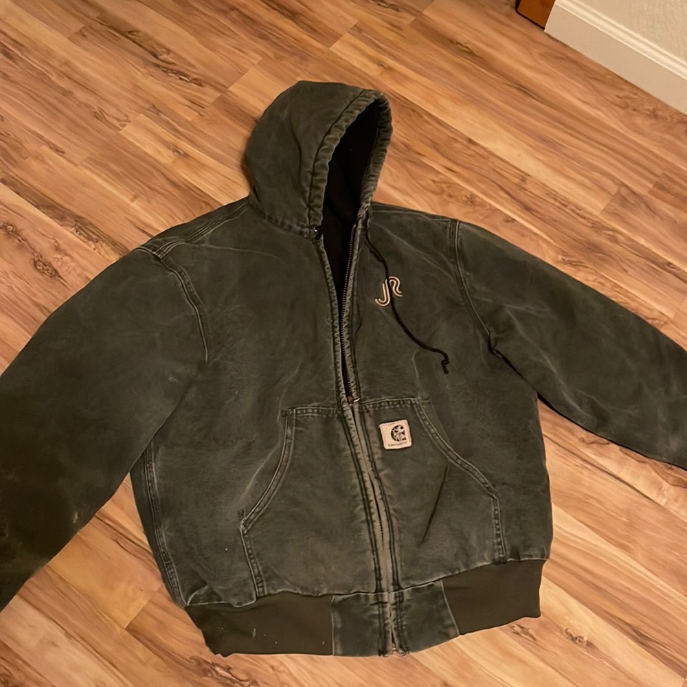 Carhartt army green jacket